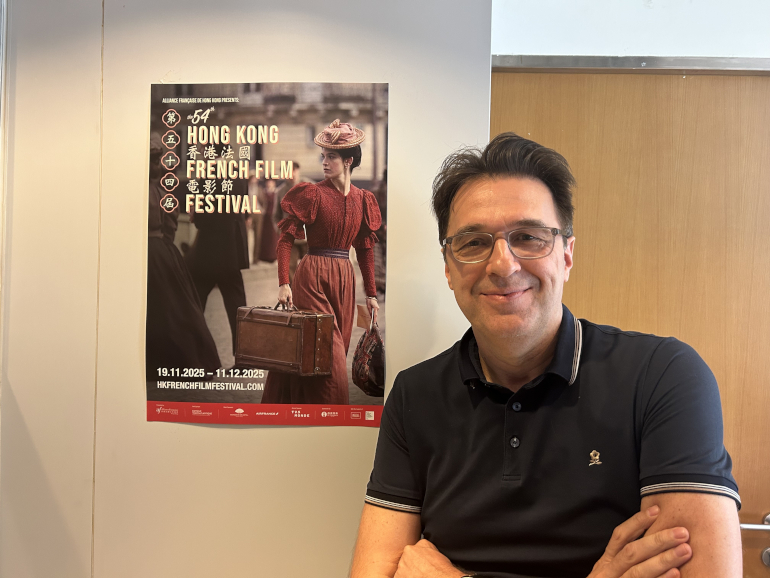 Jean-Sébastien Attié, directeur de l’Alliance Française de HK et du Hong Kong French Film Festival