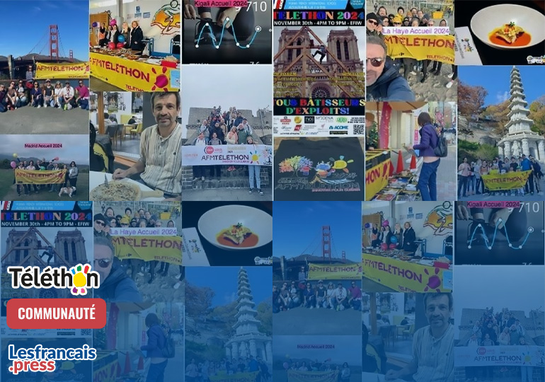 Téléthon 2025 : Les Français de l’étranger seront au rendez-vous les 5 et 6 décembre ! Téléthon 2025 : Les Français de l’étranger seront au rendez-vous les 5 et 6 décembre !